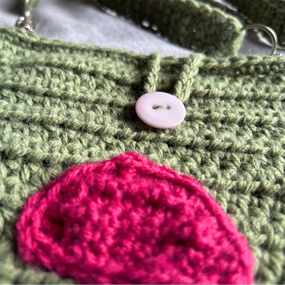 🔅2/$20🔅 Handmade Crochet Cottagecore Bag - Picture 5 of 7